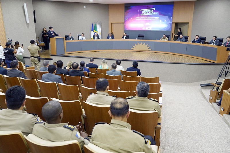 Audiência promovida pelo Ministério Público do Tocantins debateu redução dos índices de criminalidade no Estado