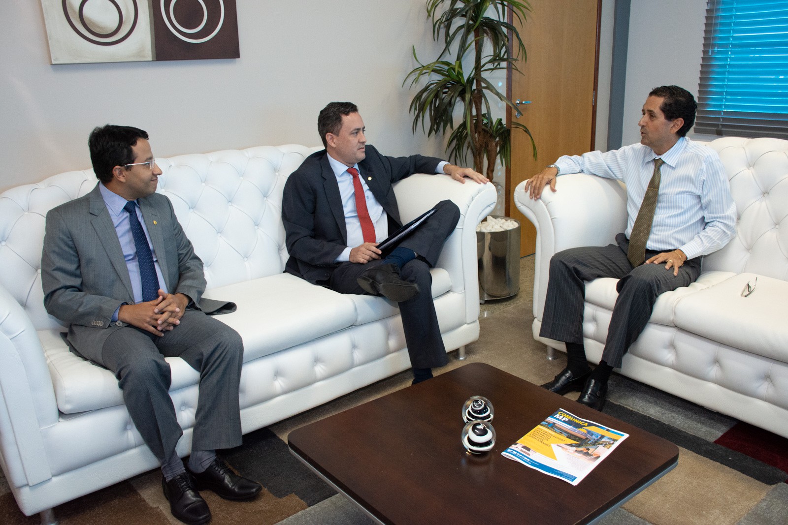 Visita ocorreu no gabinete do PGJ