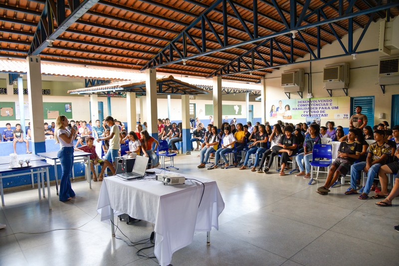 Esta edição reuniu  alunos do ensino fundamental e médio da escola estadual Setor Sul, em Taquaralto