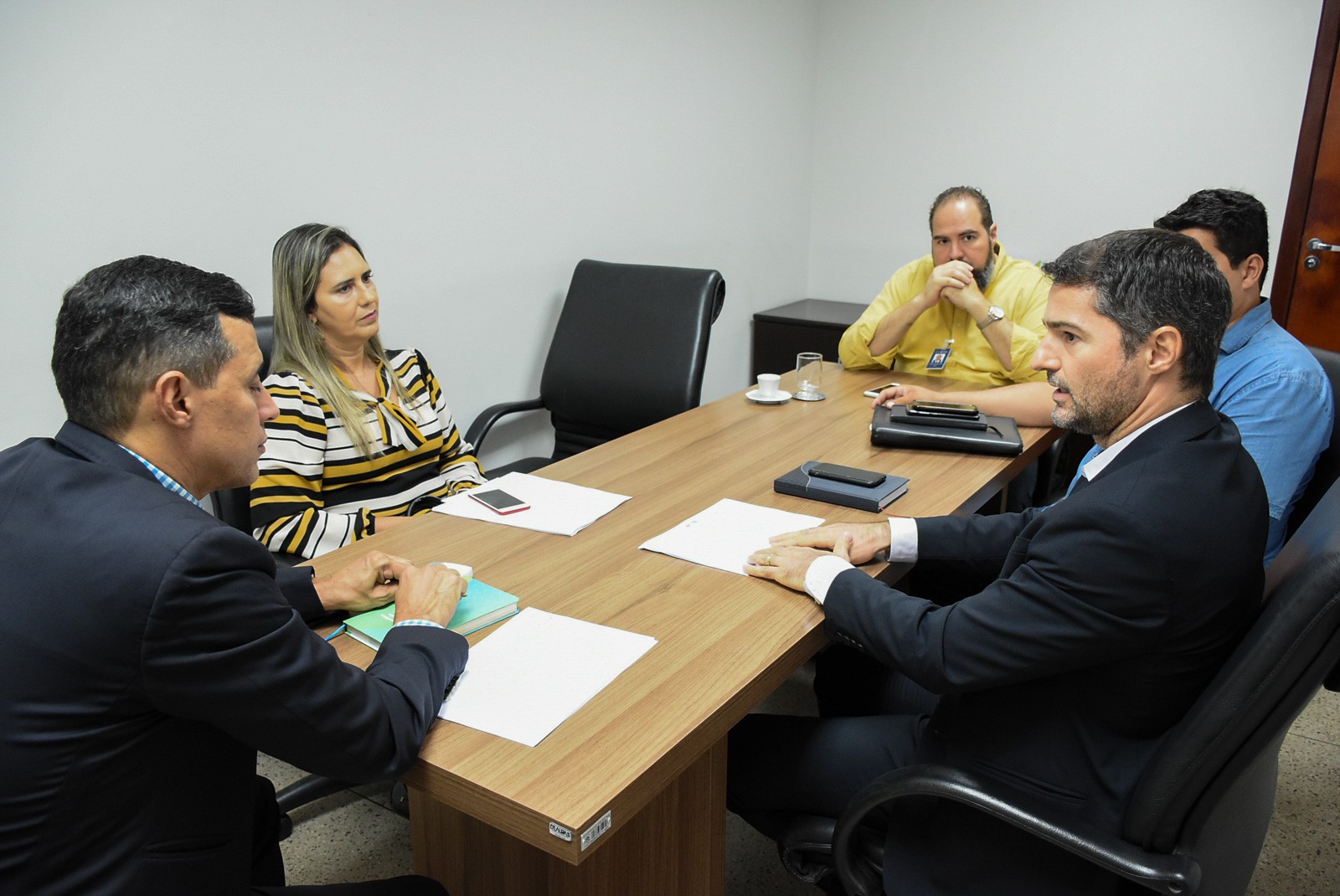 Reunião ocorreu na sede da Sesau