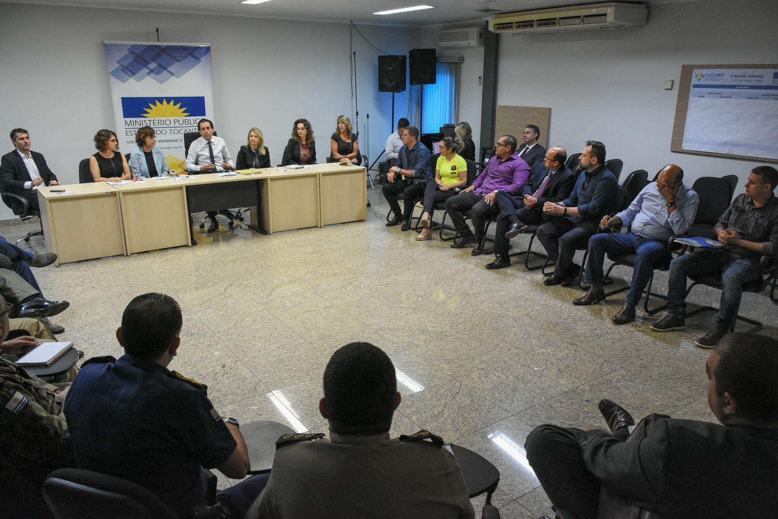 PGJ dá boas-vindas aos participantes