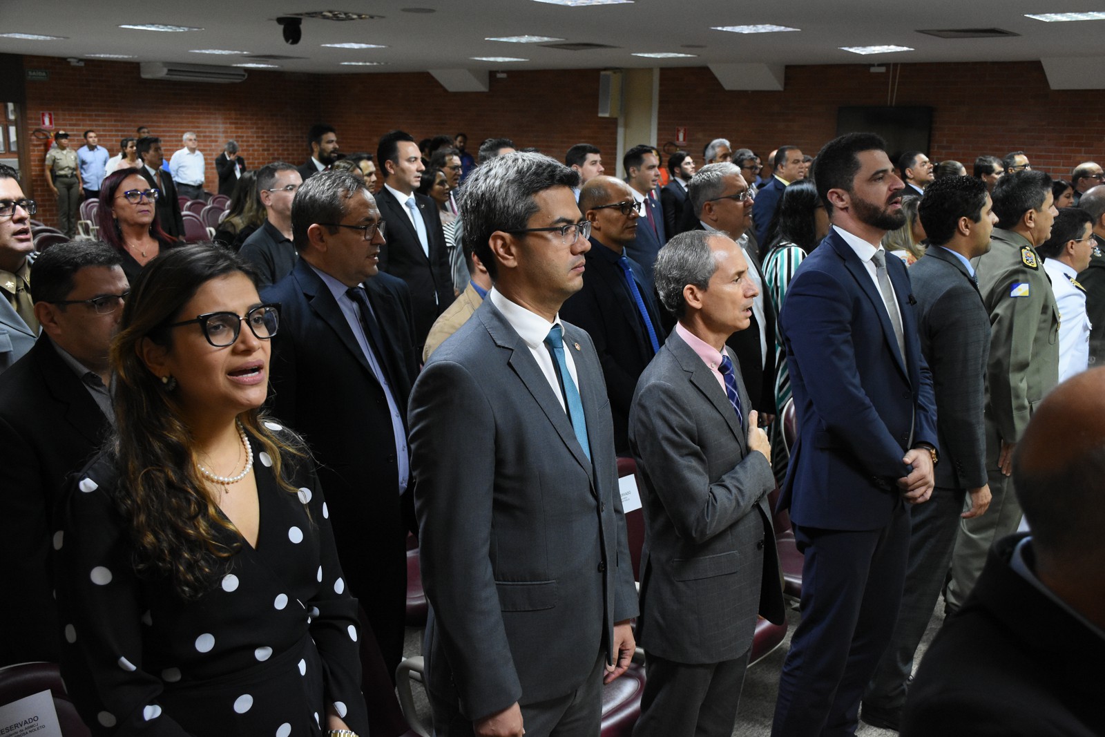 Presidente da ATMP esteve presente à solenidade