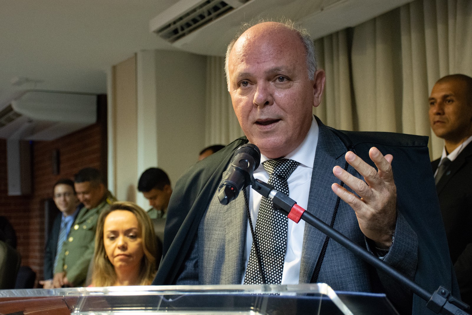 Helvécio de Brito Maia Neto assumiu a gestão do TJ (Foto: Ronaldo Mitt)