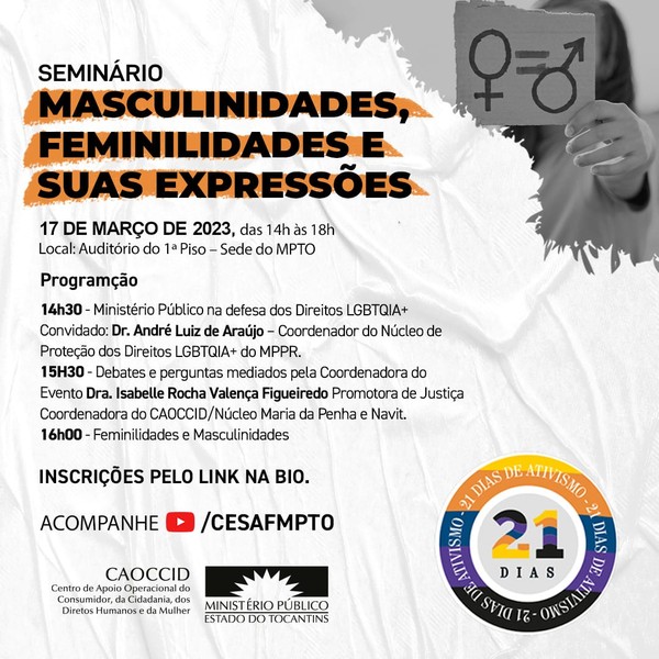 O evento será realizado no dia 17 de março de 2023 às 14 horas.