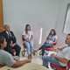 Roda de conversa, em Filadélfia