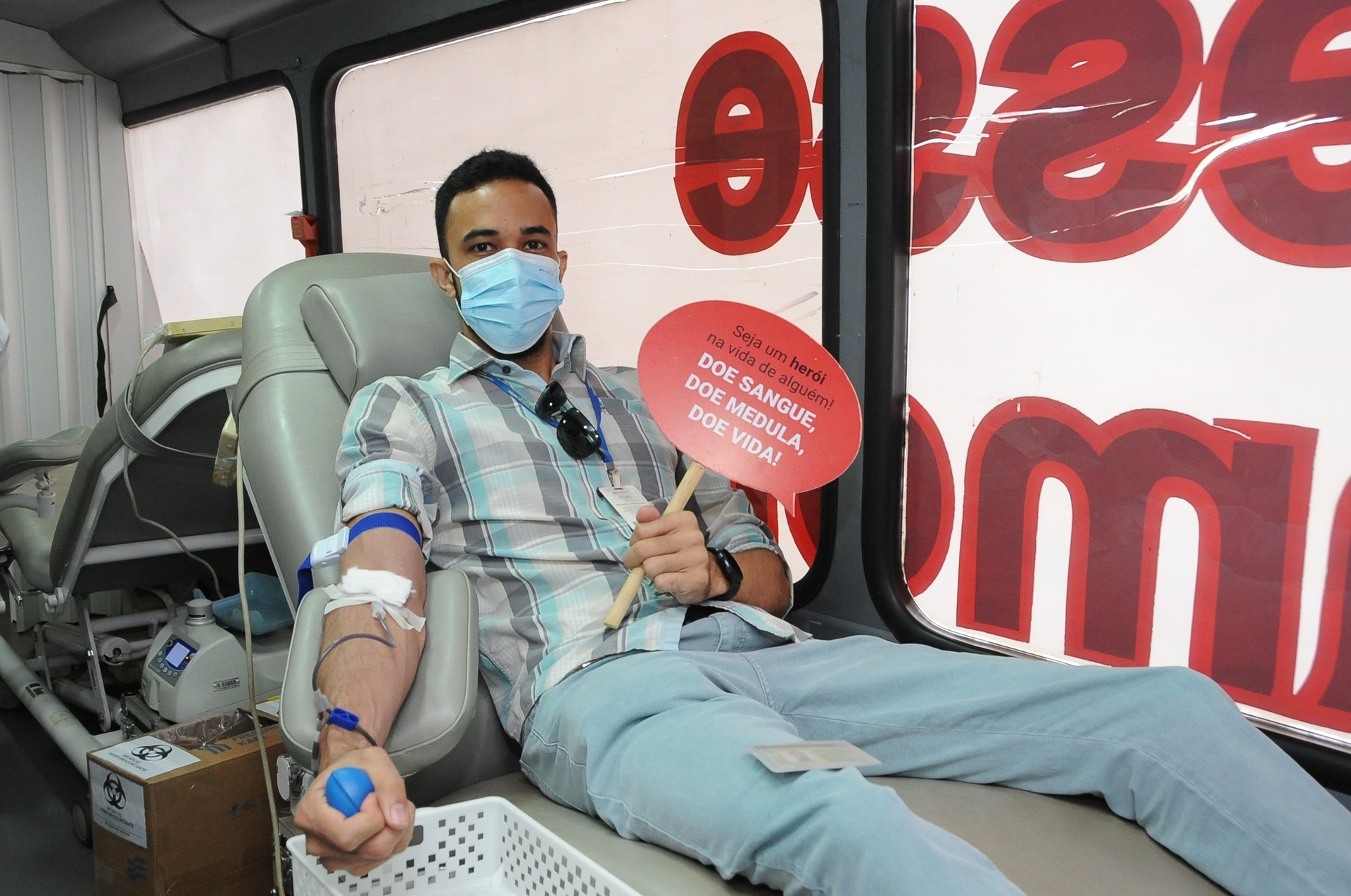 Mais de 60 pessoas agendaram para doar sangue na 10ª edição do projeto Parceiros pela Vida