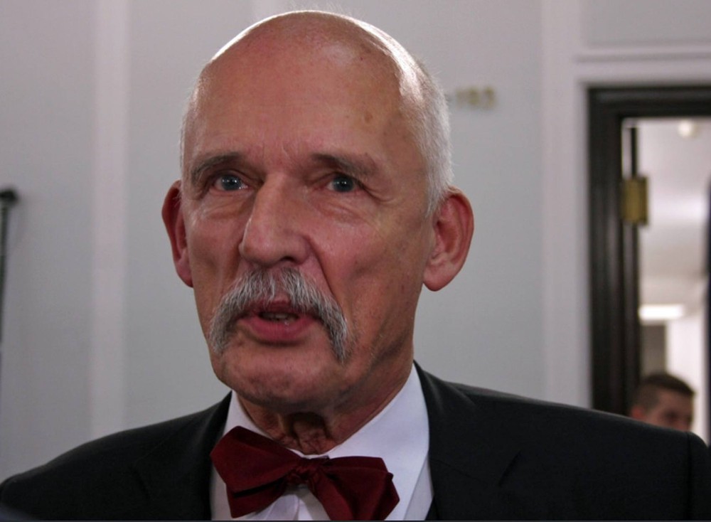 Janusz Korwin-Mikke, em imagem de arquivo