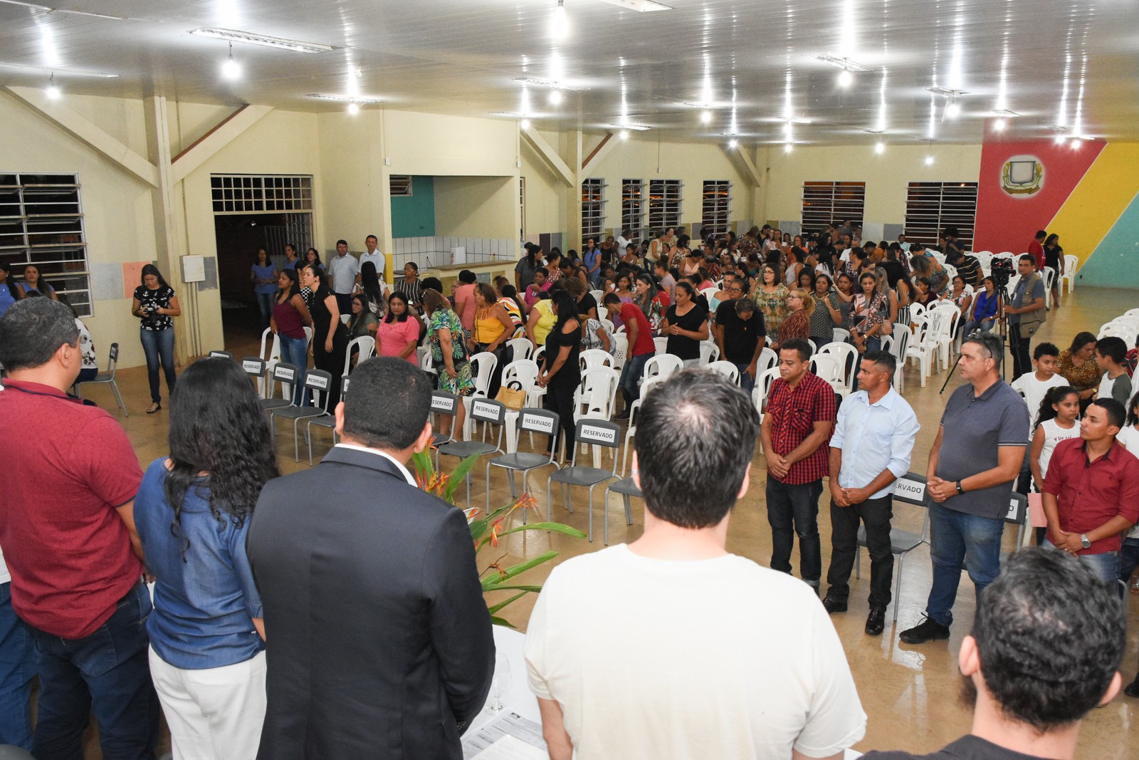 Grande público participou da audiência