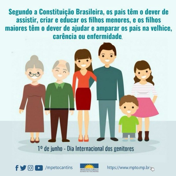 1º de Junho - Dia Internacional dos Genitores