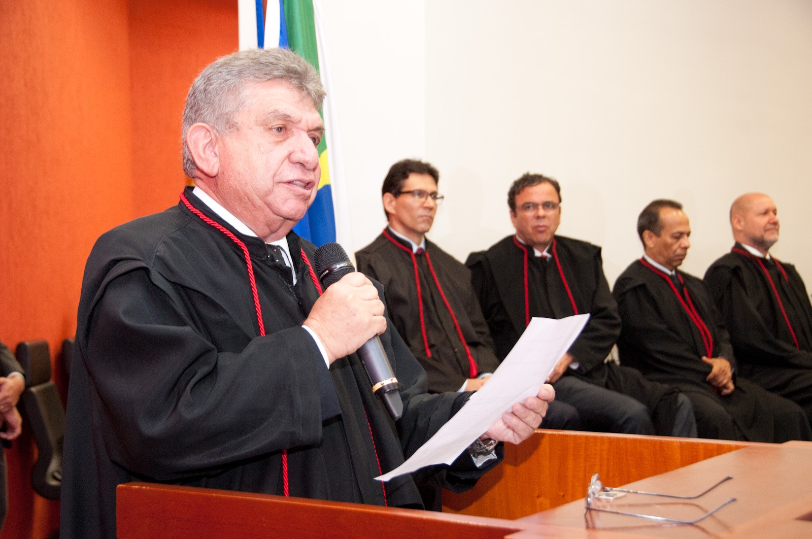 PGJ discursa após ser empossado