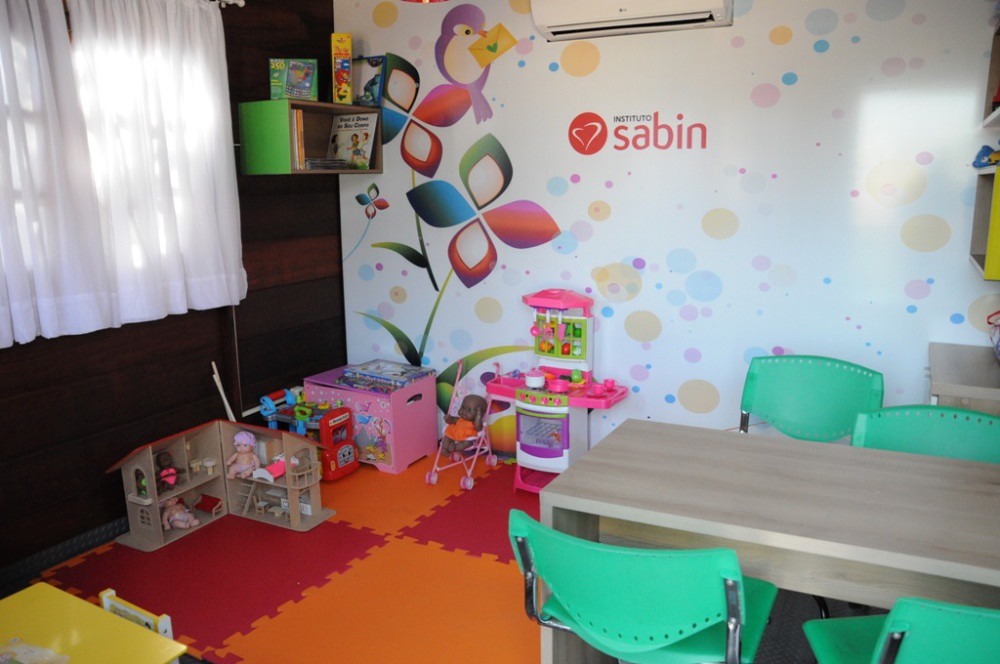 Interior da ludoteca