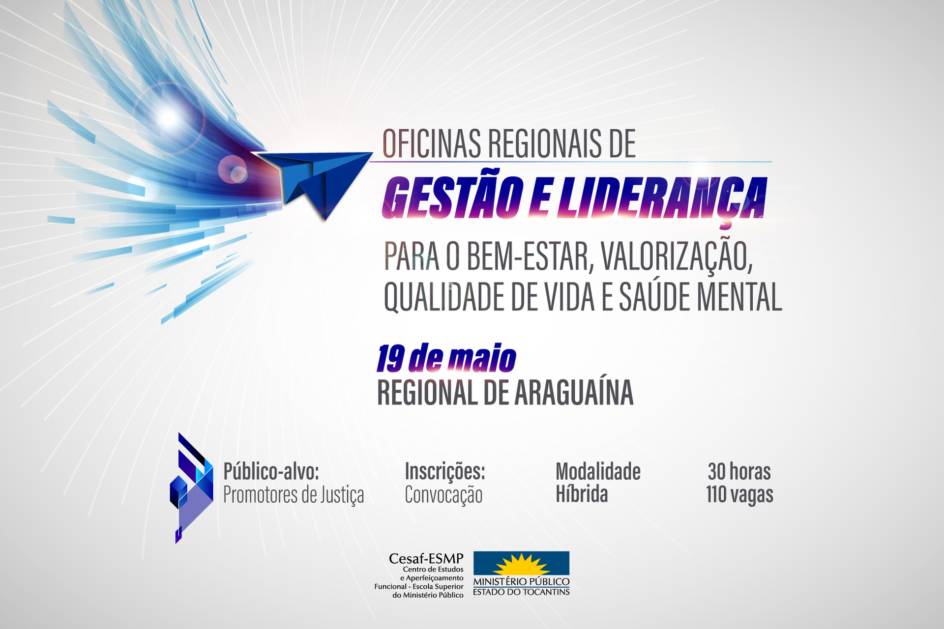 A iniciativa busca aprimorar as habilidades de gestão dos promotores de Justiça, com foco na saúde mental e na valorização dos servidores
