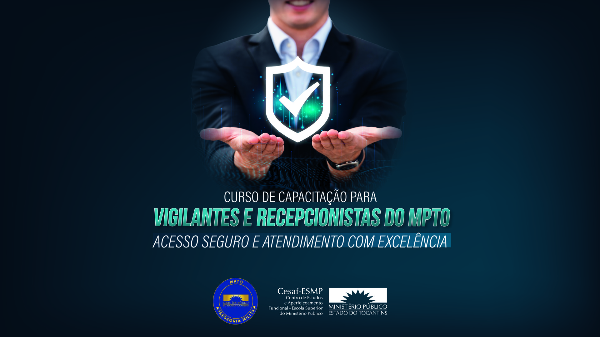 O principal objetivo da iniciativa é capacitar os colaboradores terceirizados que atuam na recepção e vigilância patrimonial do MPTO
