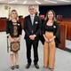 O promotor Vinicius de Oliveira entre a procuradora Ana Paula e a promotora Isabelle Figueiredo