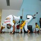 A capoeira foi uma das atrações