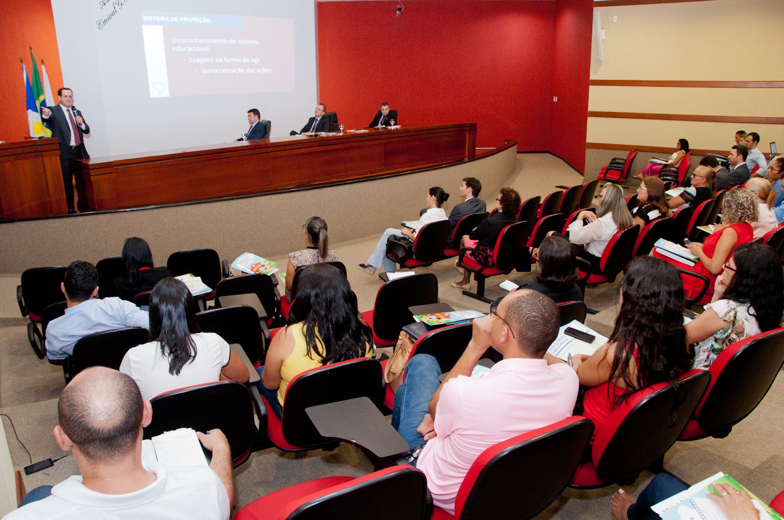 O “II Ciclo de Debates sobre Educação e Atuação do Ministério Público” aconteceu durante toda esta quinta-feira. 