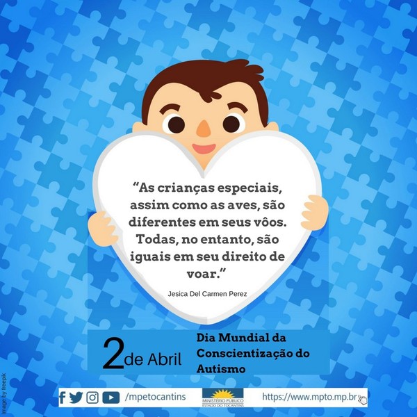 02 de Abril - Dia Mundial da Conscientização do Autismo