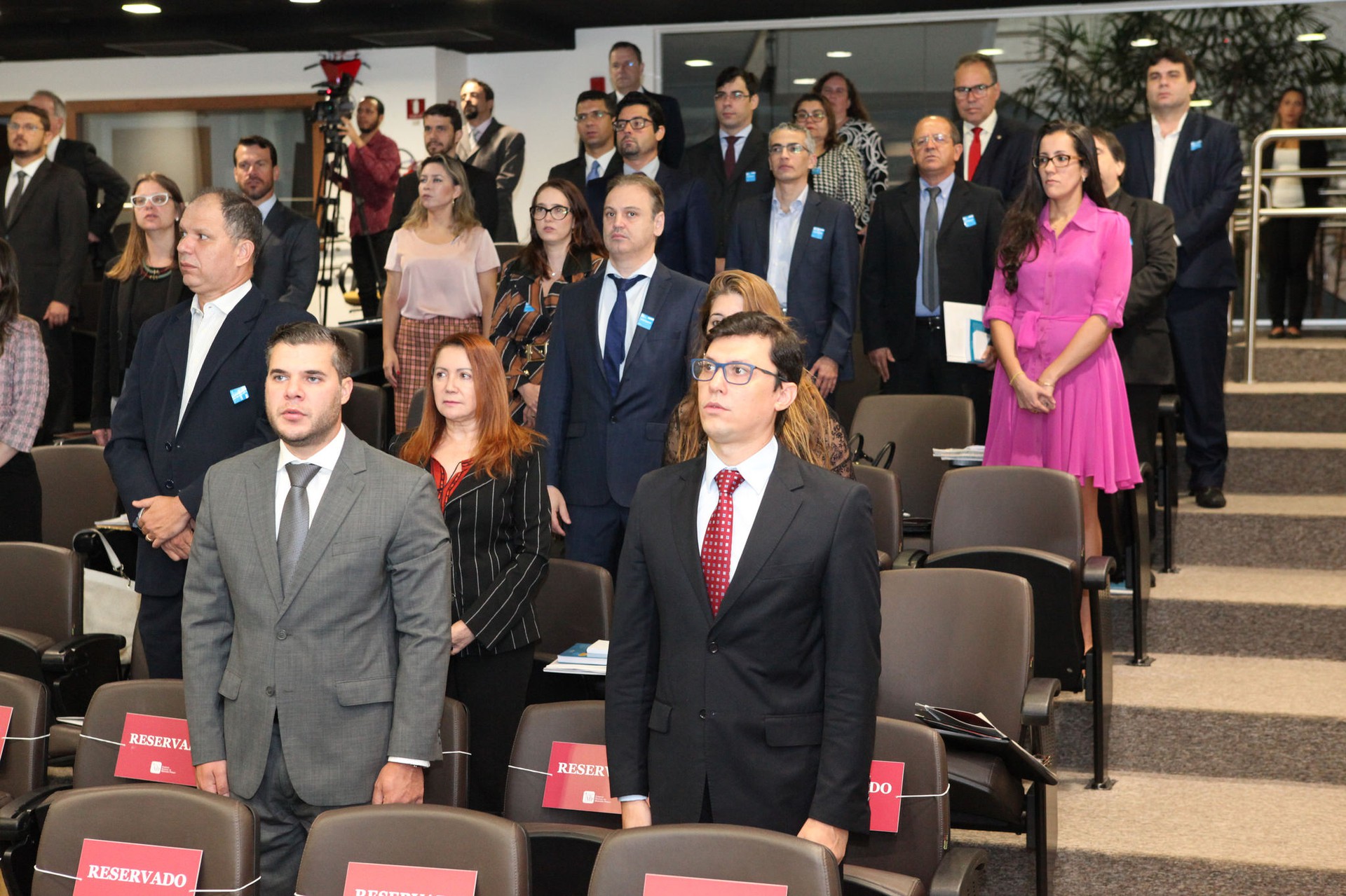 grupo de promotores do MP-TO se fez presente