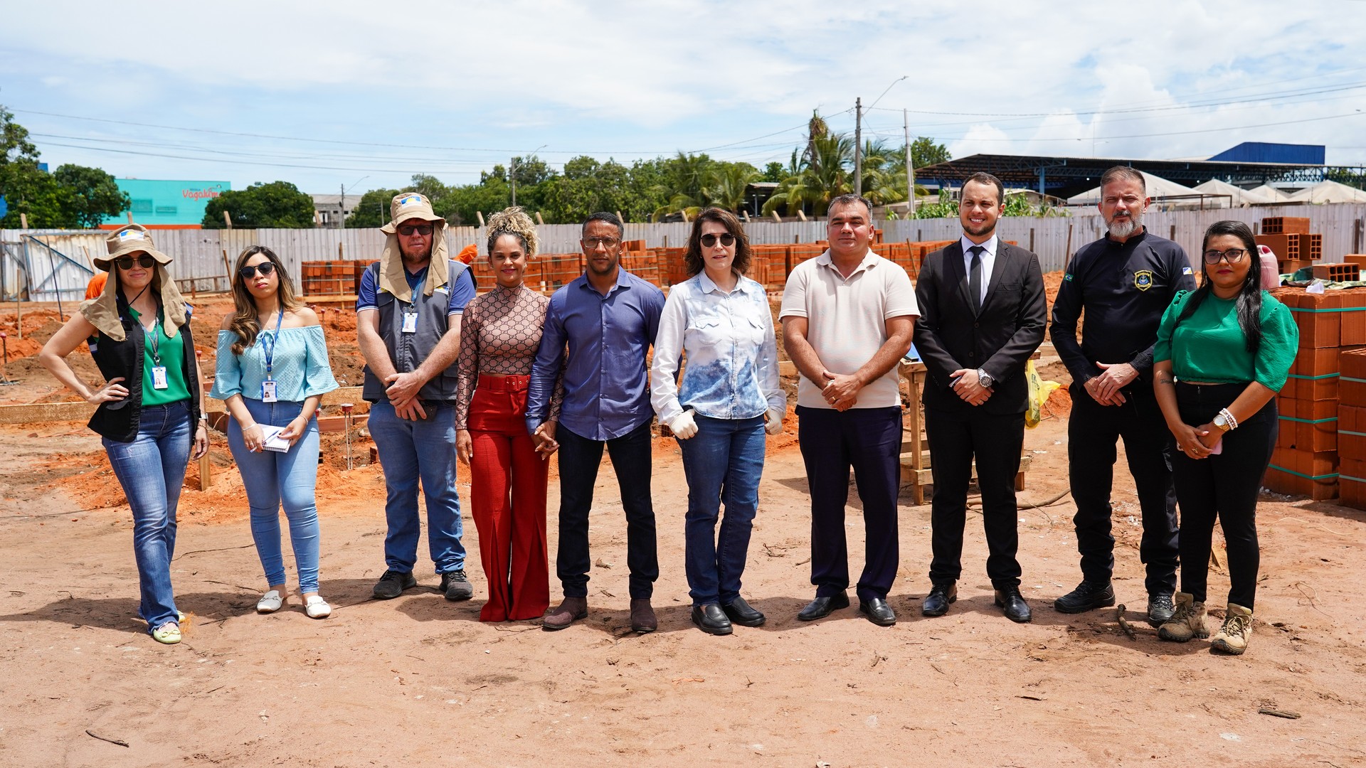 Equipes do MPTO, da Asspmeto e da Prefeitura de Palmas