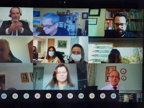 Durante o encontro online, os participantes debateram temas relacionados ao controle dos agrotóxicos no Brasil.