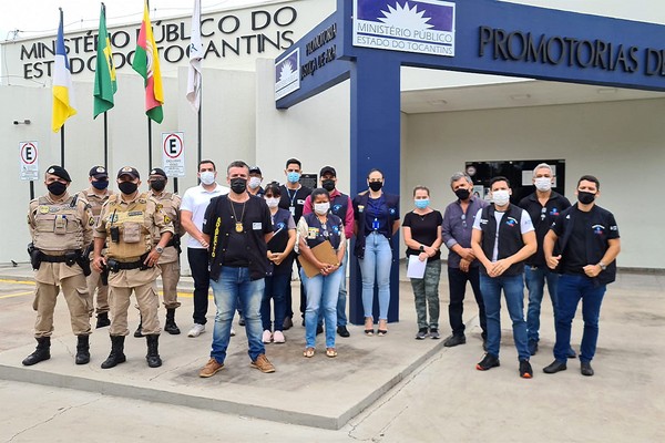 A operação conta com a participação do MPTO, da Vigilância Sanitária Estadual e Municipais, Adapec, PM e Procon