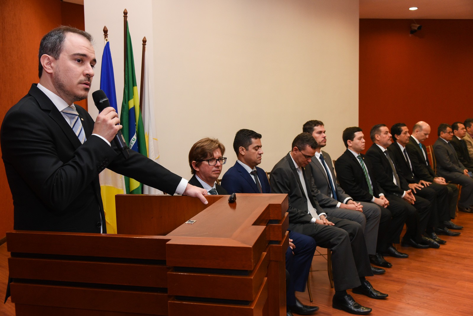 Coord. do Focco, promotor de Justiça Vinícius de Oliveira e Silva