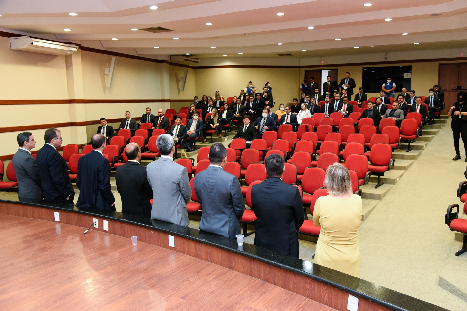 Candidatos são recepcionados no auditório do MPTO