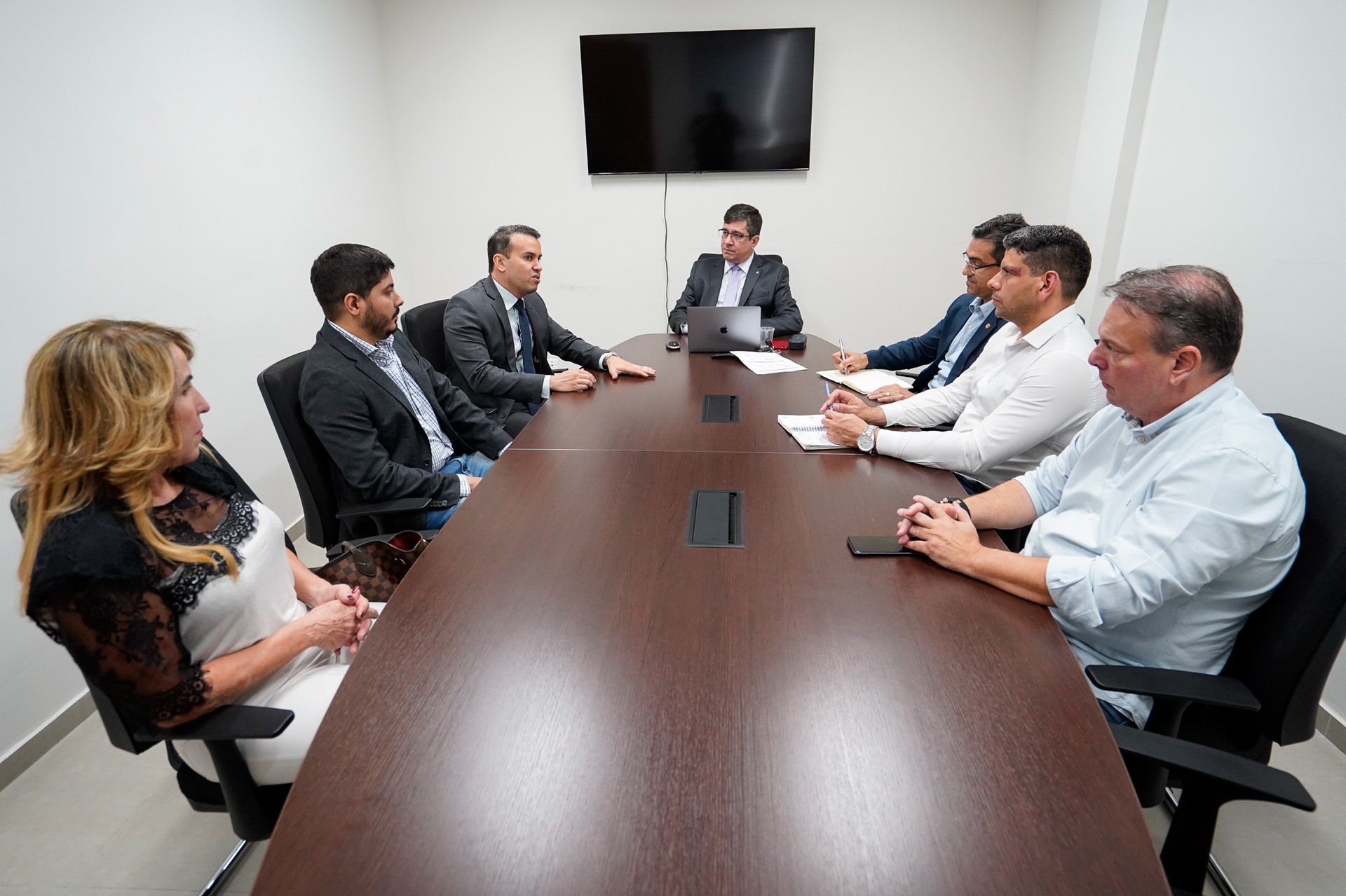 Reunião realizada no Ministério Público