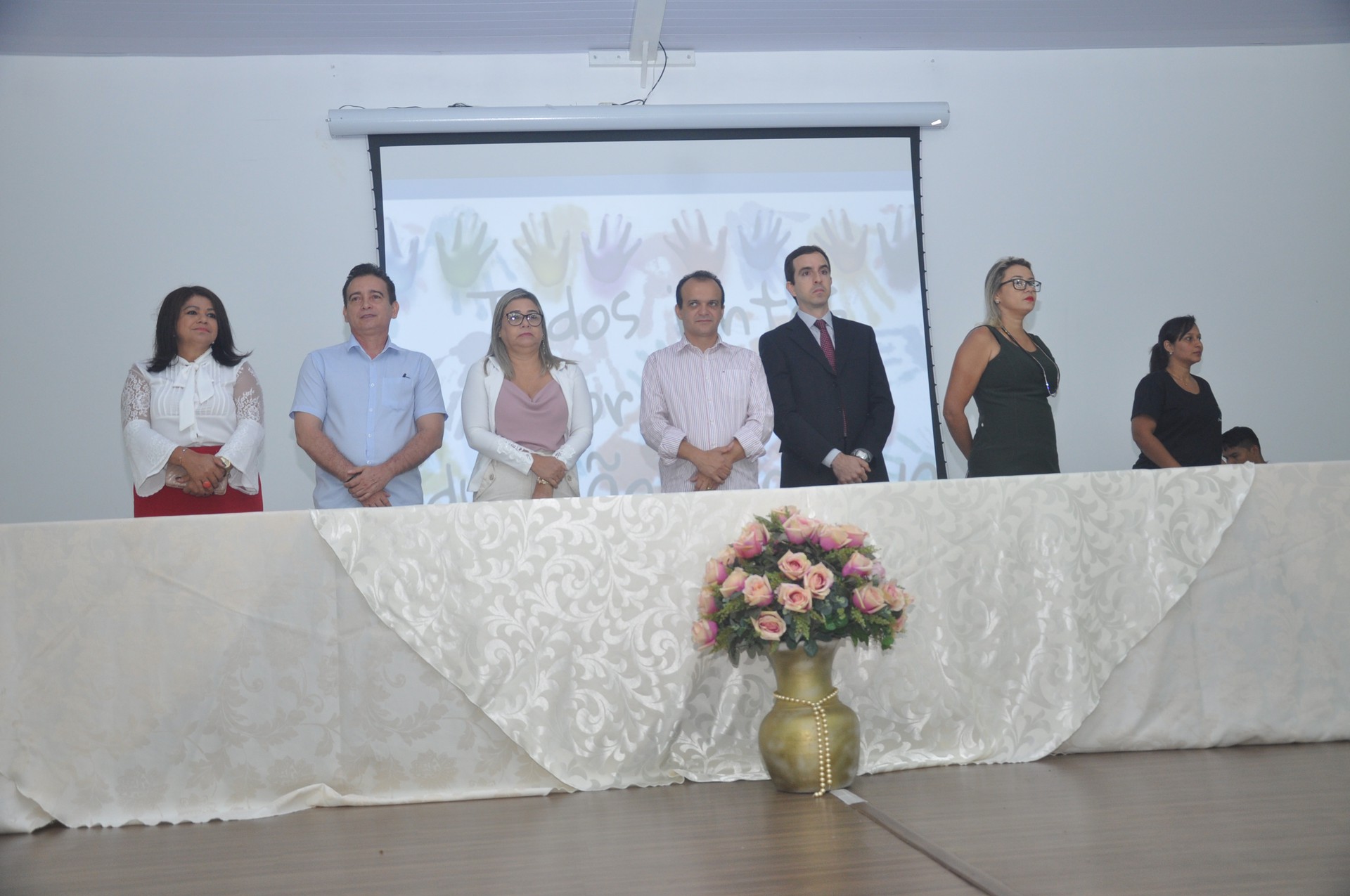 A palestra fez parte da I Semana da Inclusão Escola