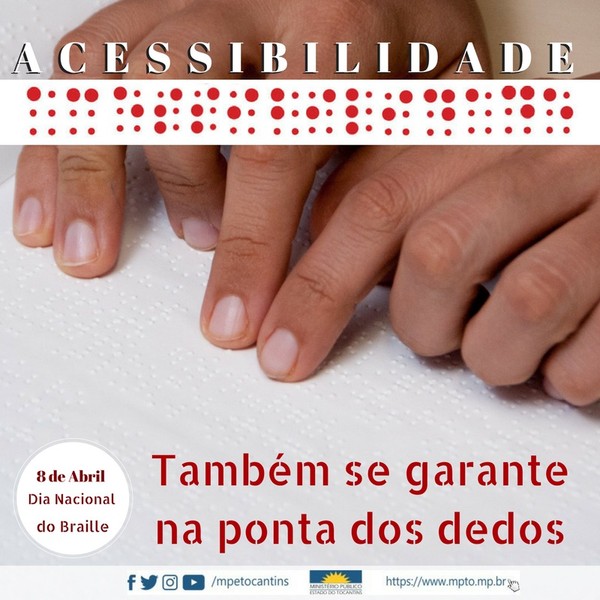 8 de Abril - Dia Nacional do Braille