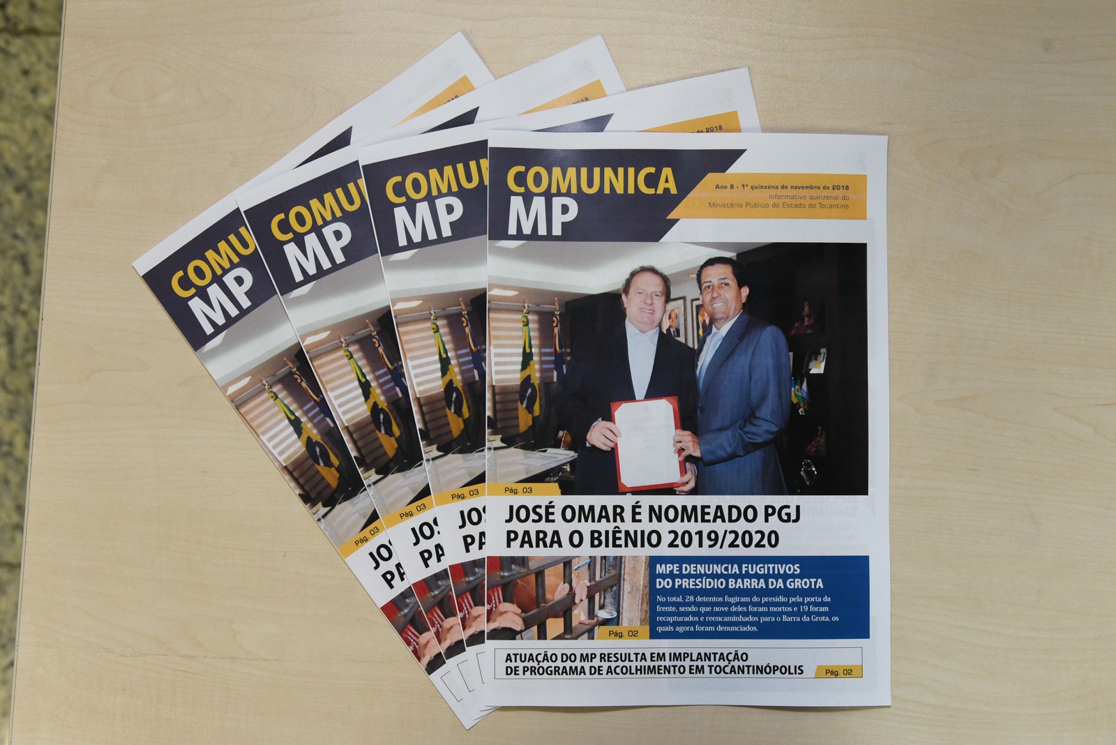 O informativo Comunica MP é uma produção da ASCOM/MPE