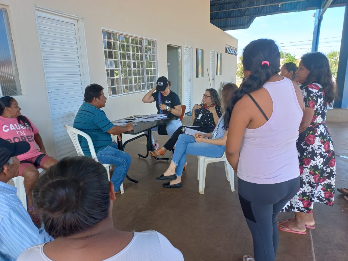 Nesta segunda-feira, 06, a equipe esteve em um abrigo municipal no Setor Santa Bárbara