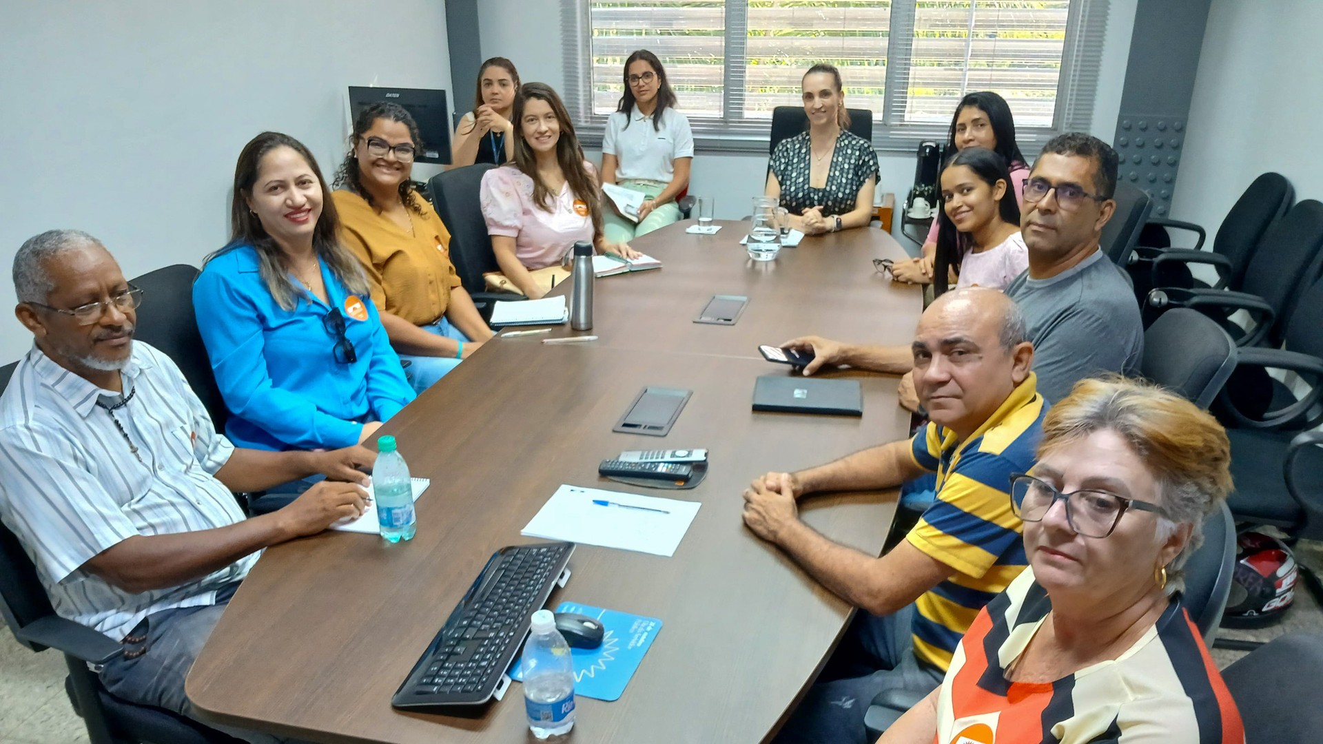 Houve a participação da equipe técnica do MPTO e dos novos conselheiros do Cmae/Palmas