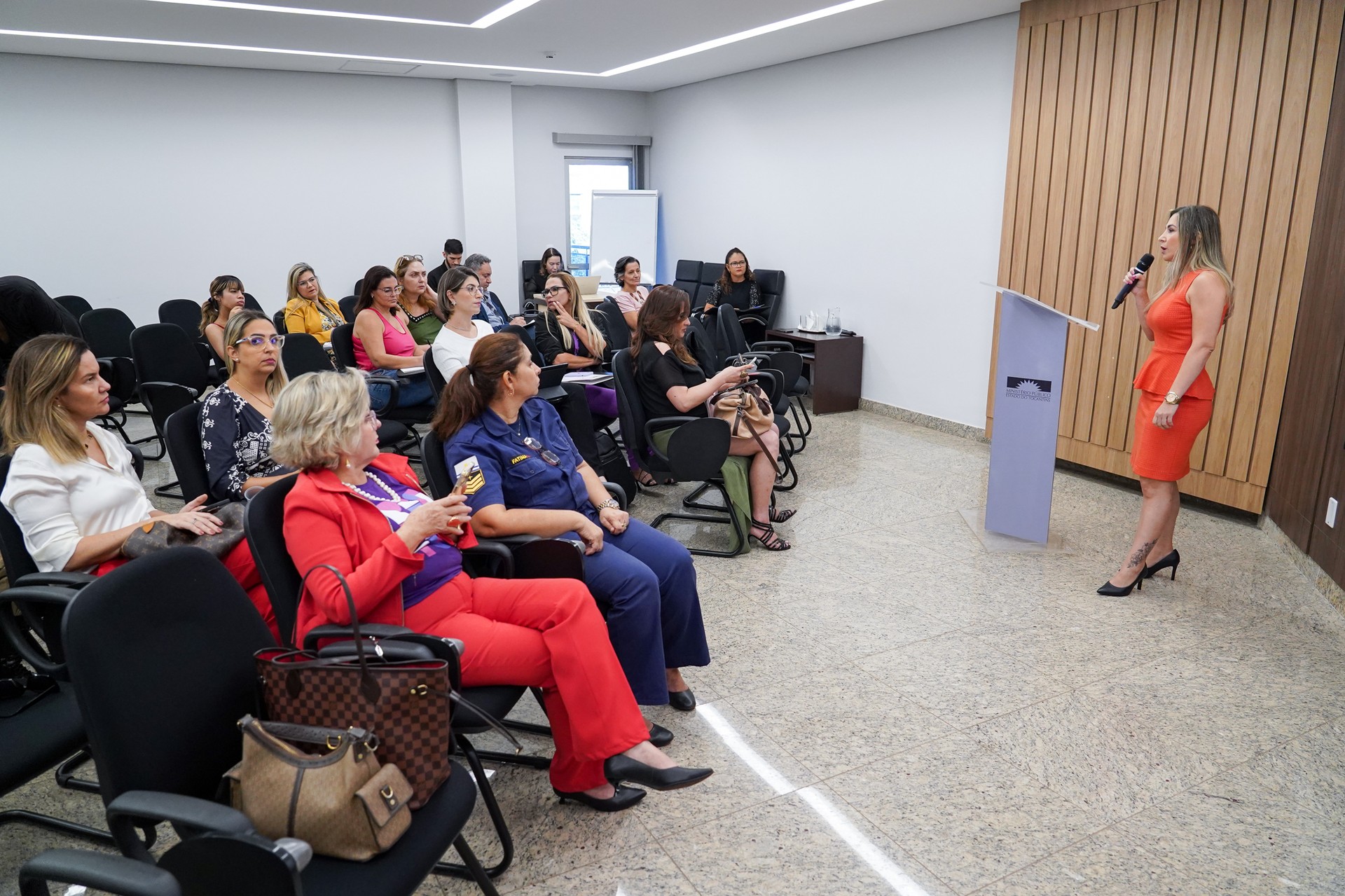 Evento foi realizado pelo Núcleo Maria da Penha