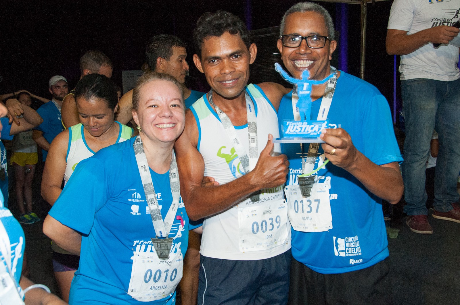 1 lugar na categoria servior  de 36 a 45 anos