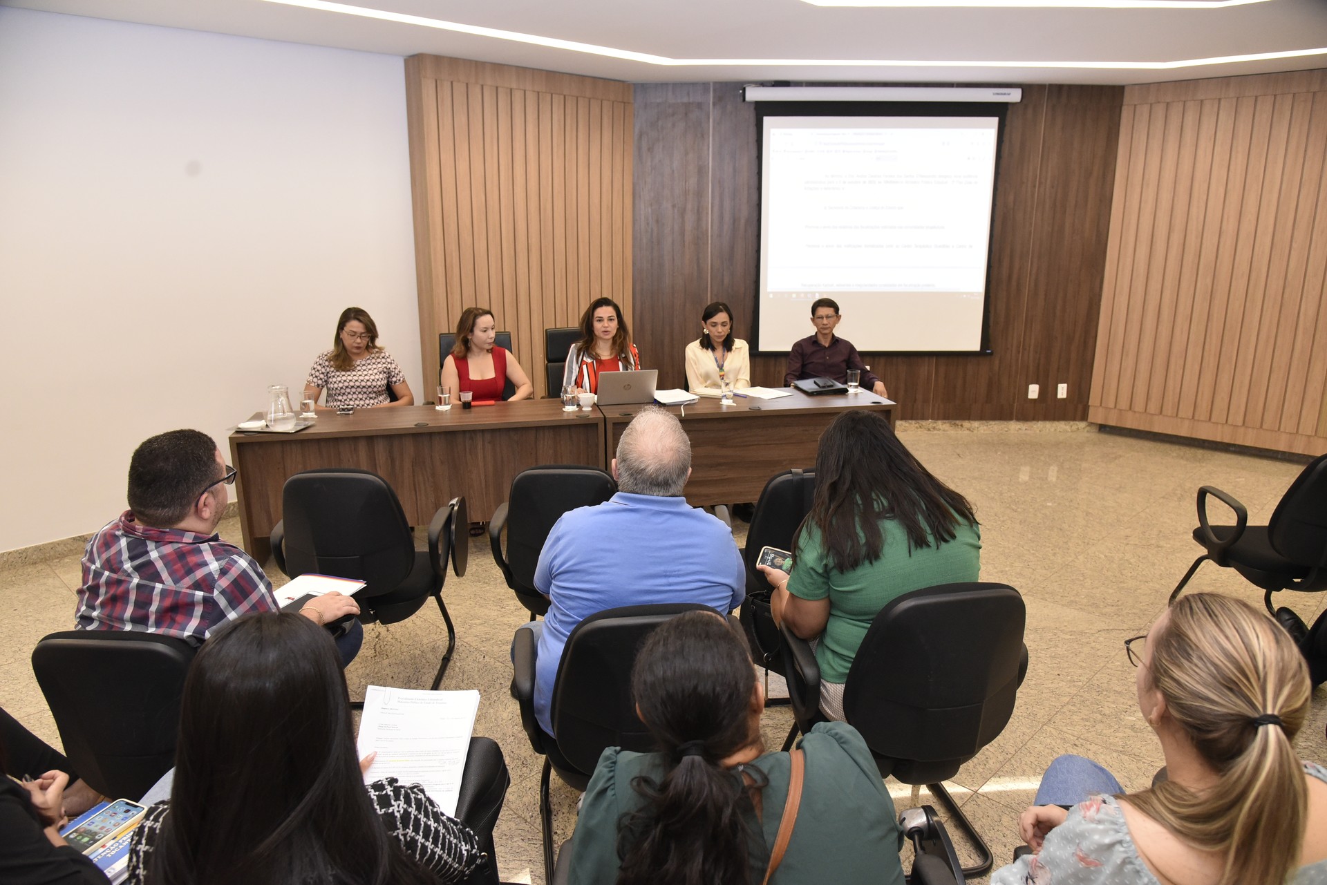 Audiência foi realizada na sede do MPTO em Palmas