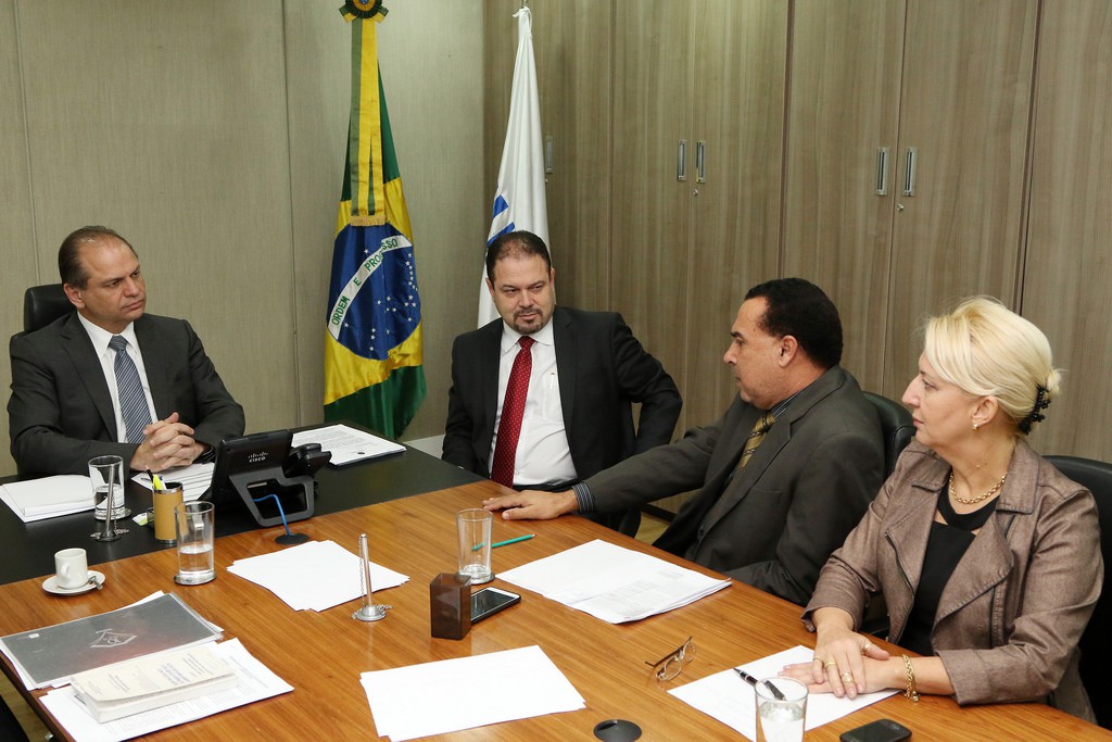Reunião no Ministério da Saúde