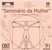 Seminário acontece no dia 8 de Março