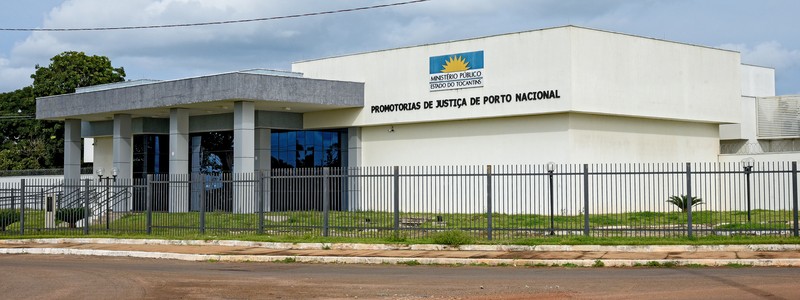 Sede das promotorias de Justiça de Porto Nacional