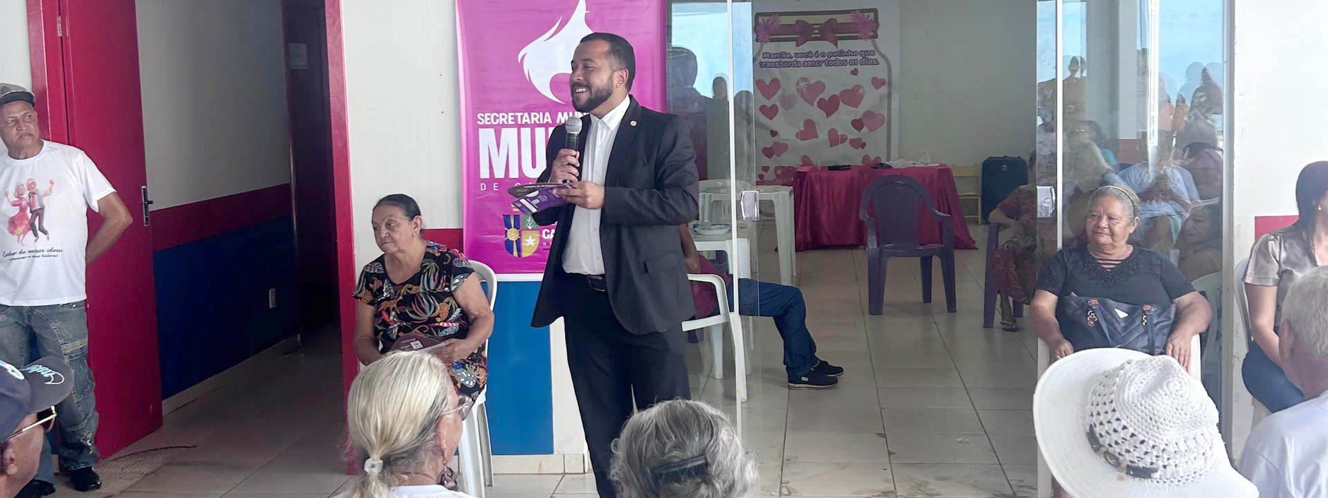 Promotor de Justiça Matheus Eurico Borges Carneiro representa MPTO em eventos com foco no combate à violência contra as mulheres