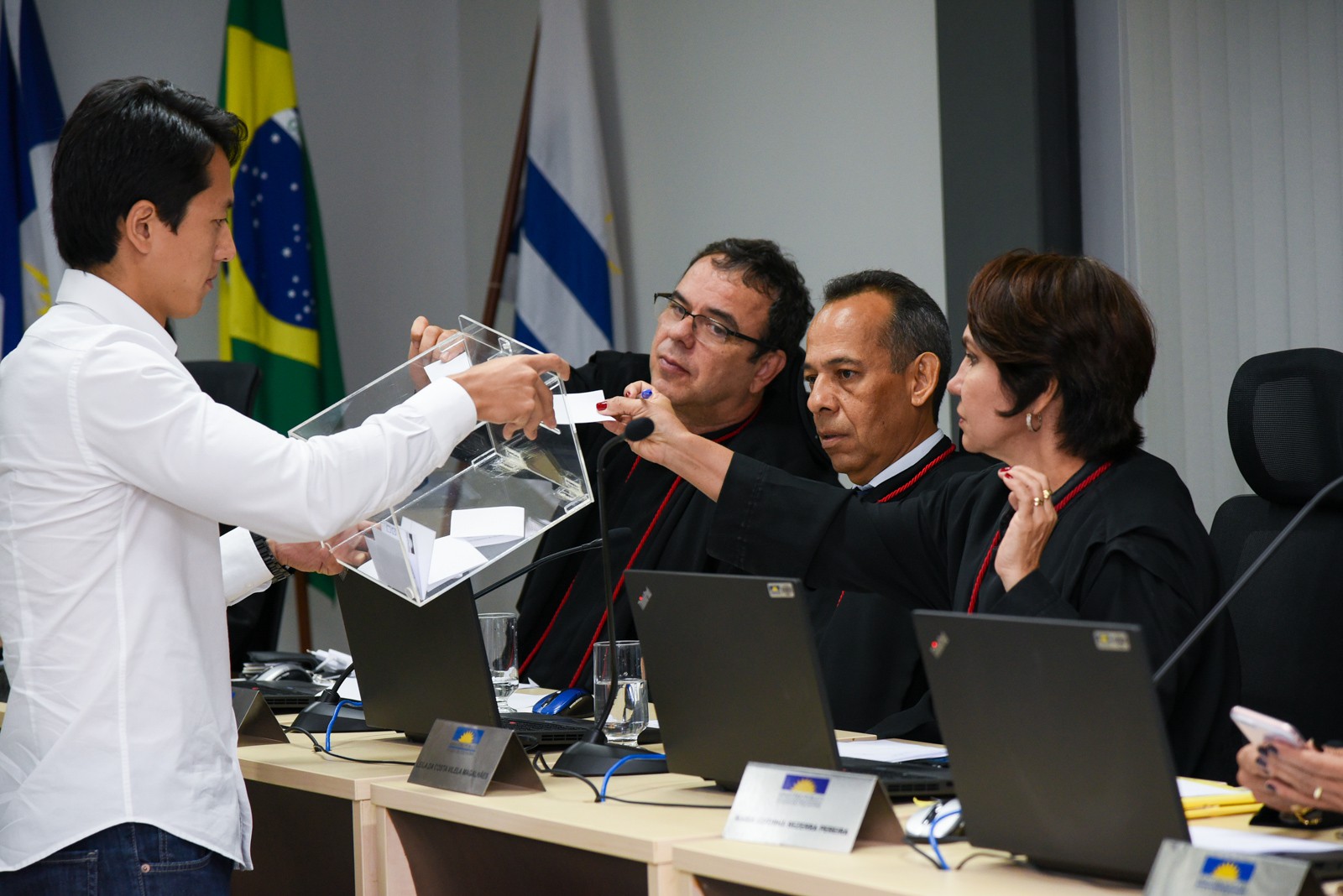 Momento da votação