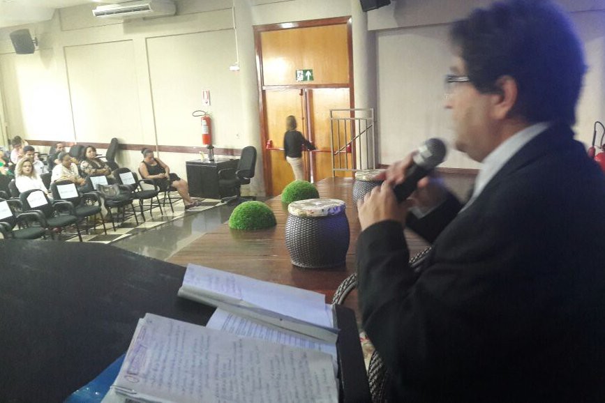 A palestra aconteceu no último sábado, 21