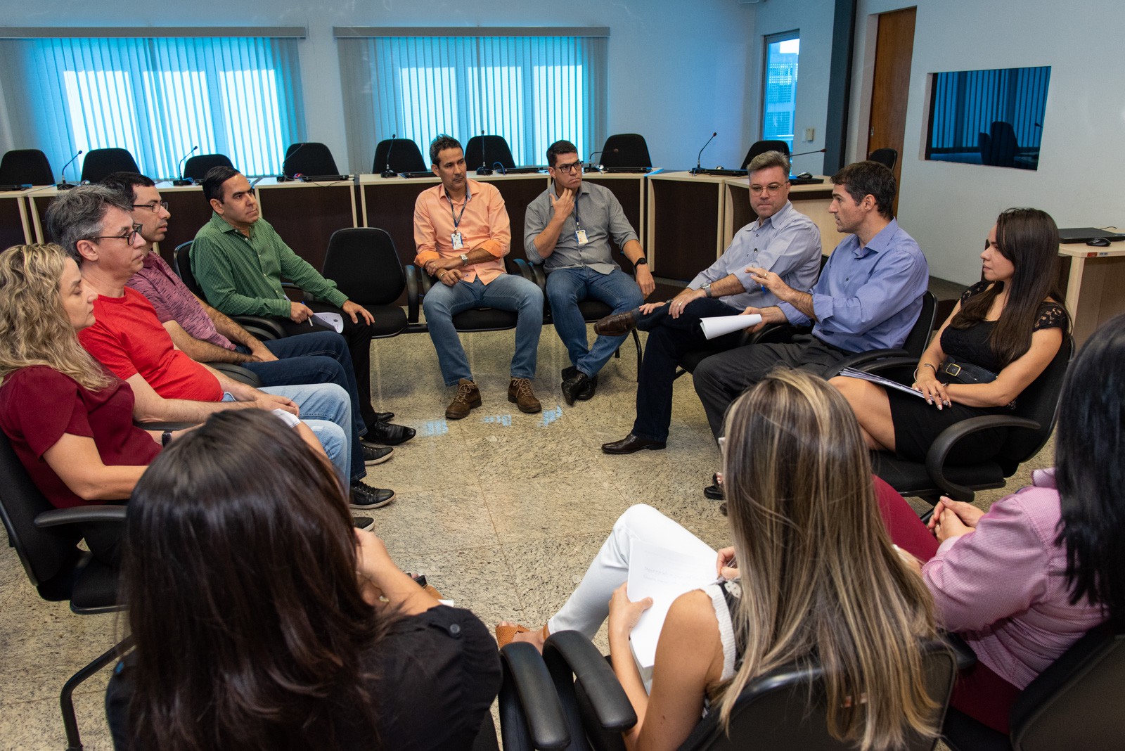 Reunião foi realizada na sede do MPE em Palmas
