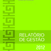 Capa Relatório de Gestão 2013 - ano base 2012