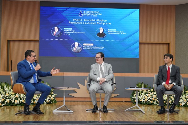 Segundo dia do congresso contou com a participação de renomados membros do MP brasileiro