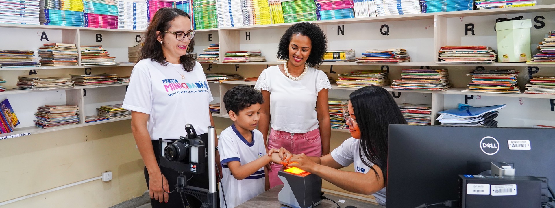 O projeto foi realizado em 18 escolas de Palmas, totalizando 2.537 documentos de identidade emitidos