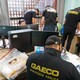 Integrantes do Gaeco durante a operação