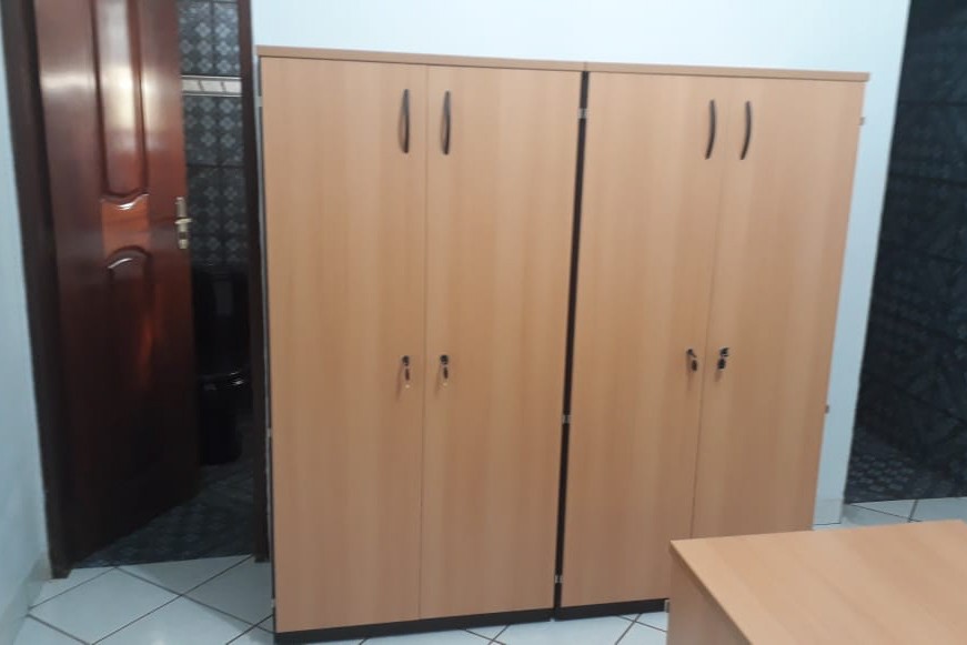 Xambioá - mesas e armários novos foram instalados