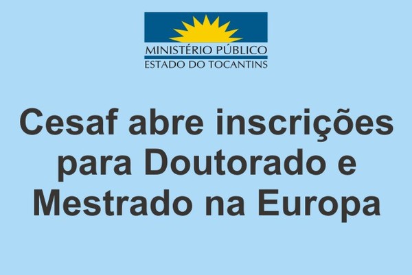 Curso de Mestrado e Doutorado para membros