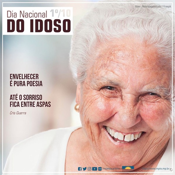 1º DE OUTUBRO - DIA NACIONAL DO IDOSO